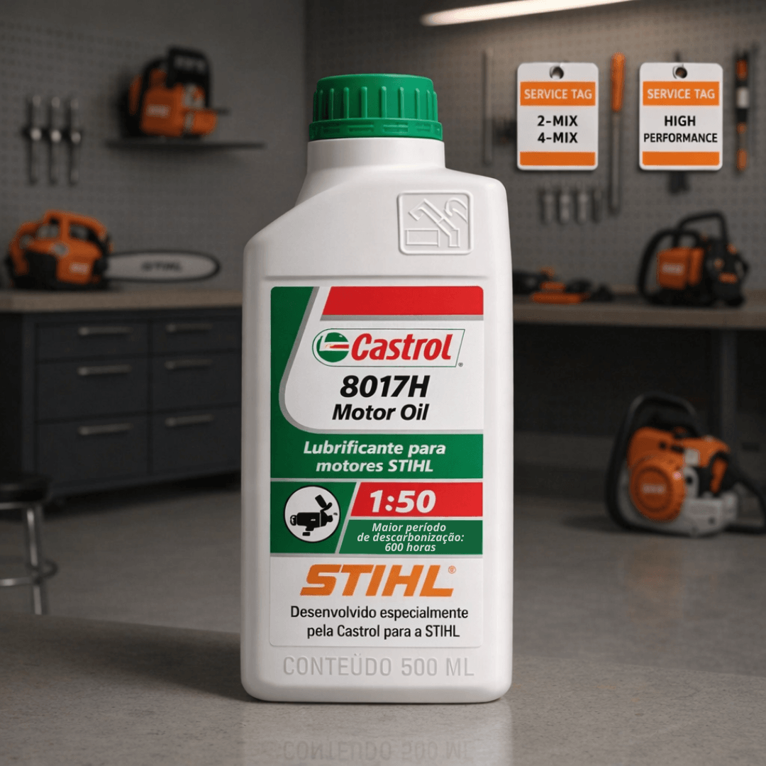 Lubrificante Castrol 8017H para motores STIHL